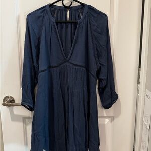 Free People Blue mini dress